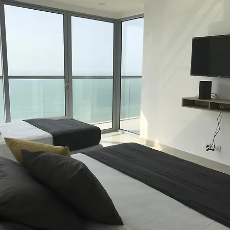 Bocagrande, Palmetto Apartmentos Frente a La Playa Apartamento Cartagena