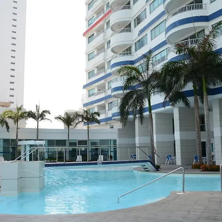 Bocagrande, Palmetto Apartmentos Frente A La Playa